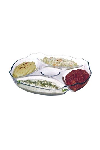 Paşabahçe 5 Compartment Large Size Plate 10473
