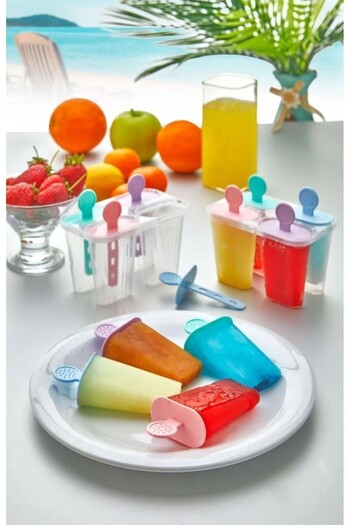 Online Kapında 4-Piece Luxury Colorful Fruit Ice Cream Ice Mold Children's Ice Cream Mold