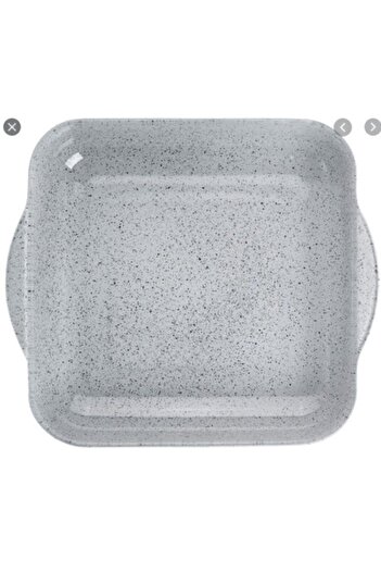 Paşabahçe Borcam White Granite Square Oven Tray