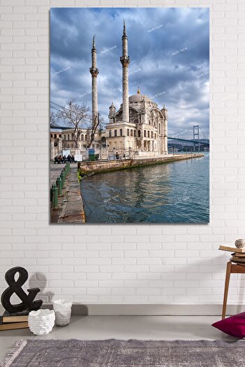 Morfil Sanat Atölyesi Moscheea Ortaköy Istanbul City Landscape Canvas Print