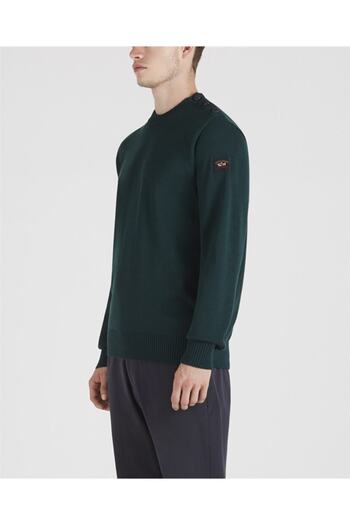 PAUL&SHARK Men's Knitted Round Neck C.wWool