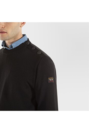 PAUL&SHARK Men's Knitted Round Neck C.wWool