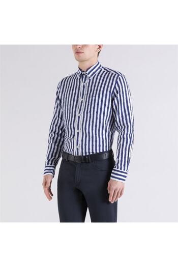 PAUL&SHARK Men's Woven Shirt C.w.linen