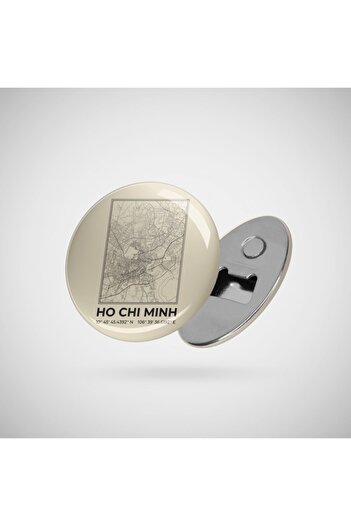 Fizello Ho Chi Minh Minimalist Map Opener