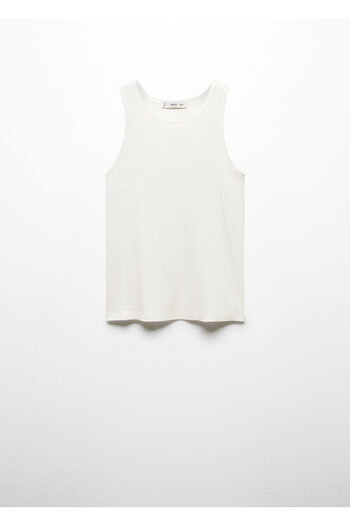MANGO Woman Women's White Blouse -67018645