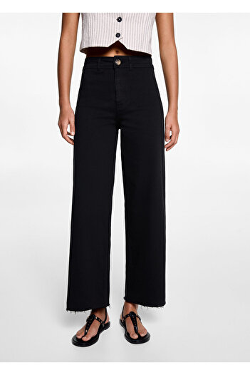 MANGO Woman Girl's Black Jeans -67160653