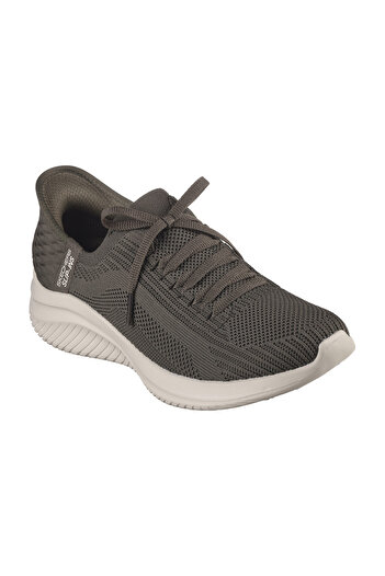 SKECHERS Zelené dámské/dívčí vycházkové boty