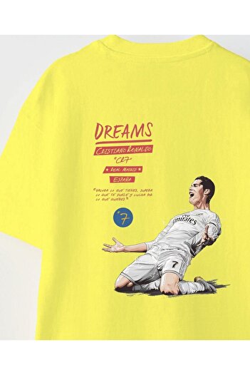 The Champ Clothing Bring Your Game Yazılı Futbol Tasarım Baskılı Sarı Çocuk T-shirt