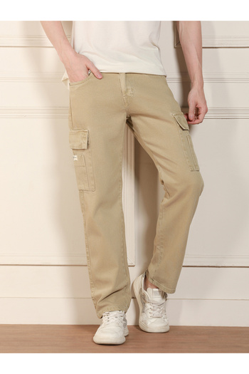 Dennis Lingo By Styli Relaxed Fit Cargo Jeans