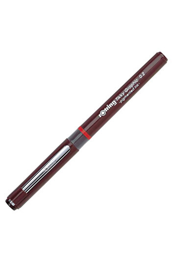 Rotring Graphic Technical Drawing Pen 0.2 (1 Piece)