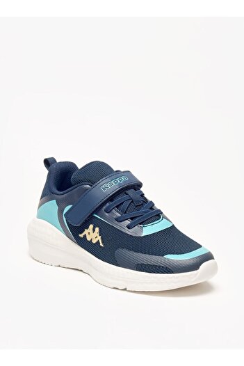 Kappa Boys' Logo Detail Sports Shoes with Hook and Loop Closure