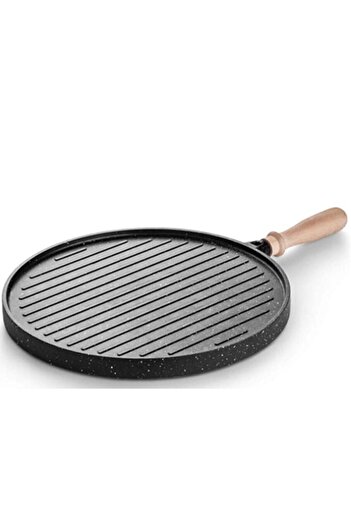 Bondy Cast Granite Double Sided Flatbread Meat Pan