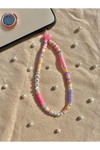 Moshi Design Fimo Beaded Phone Strap Phone Charm