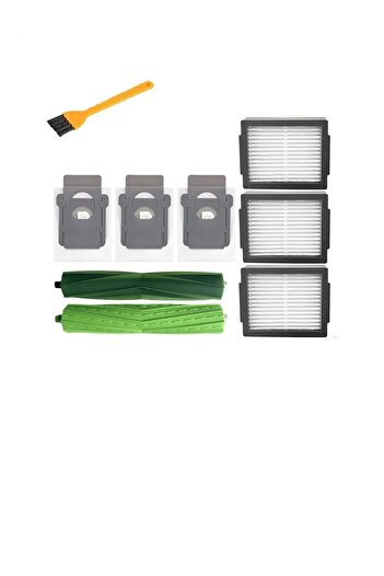 iRobot Roomba I7 I7+ I3 I3+ E5 Models - Main Brush, Hepa Filter and Dust Bag Fully Compatible