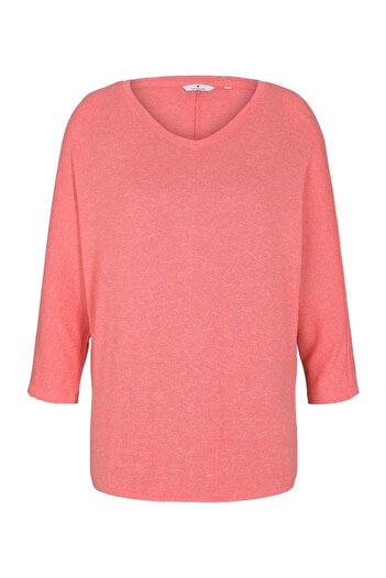 Tom Tailor Pullover Strickpullover V-Ausschnitt