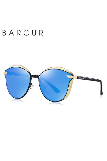 Barcur Lauder Made in America High Quality Titanium Alloy Uv400 Polarized Women's Sunglasses