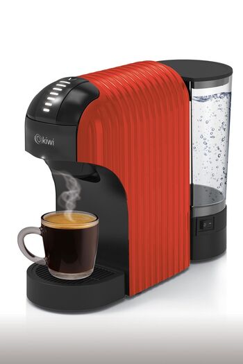 Kiwi Kcm-7597 Multicapsule Coffee Machine Red Compatible with Nespresso / Tchibo / Powder Coffee