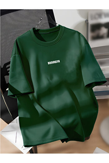 Revasser BROOKLYN Colorful Unisex Oversize Cotton T-Shirt - Crew Neck