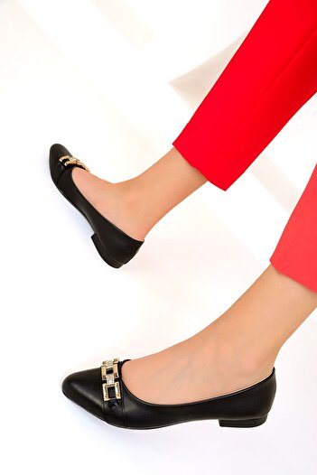SOHO Women's Black Ballerinas - Model 19421