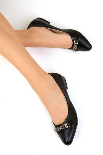 SOHO 19419 Model Black Women's Ballerinas