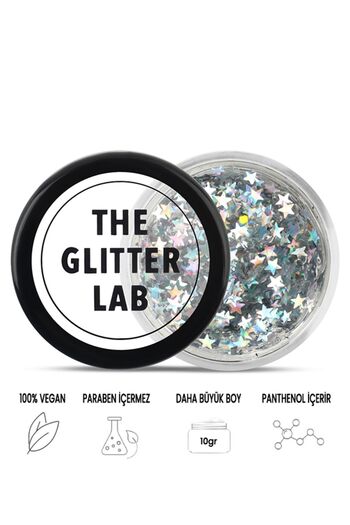 The Glitter Lab Glitter with Shiny Gel Form - Star Cluster