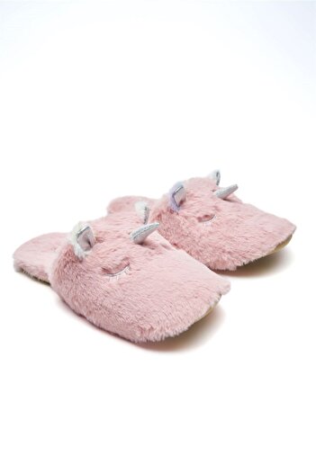 First Step Peluş Unicorn Anne Terlik Ve Bebek Panduf (terlik Ve Panduf Ayrı Satılmaktadır.)