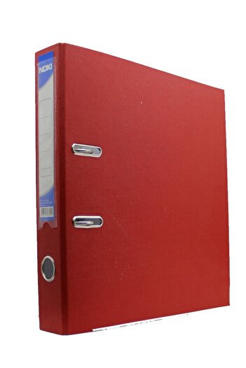 Noki Narrow Plastic Folder (56412-080) Red 1 Piece