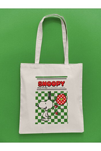 daystore Snoopy Lown Shop - Υφασμάτινη τσάντα