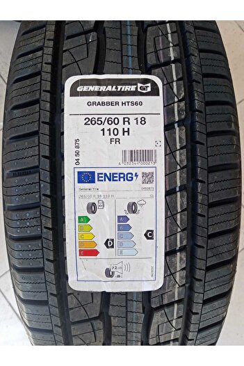 GENERAL 265/60r18 110h Fr Grabber Hts60 4x4 Suv Lastiği 2023 Üretim