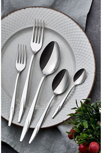 on-on Vienna 60 Piece Fork Spoon Set 18/10