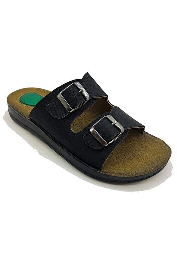 Ayakkabı Ülkesi Heel Spur Prevention Silicone Gel Double Buckle Daily Men's Slippers