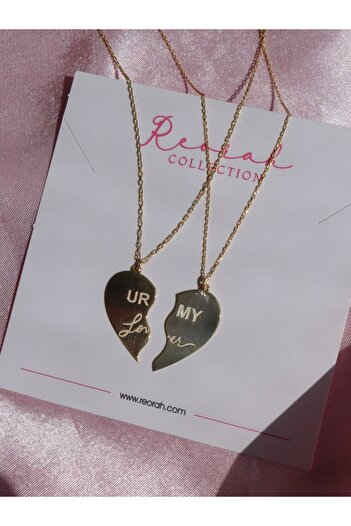 Reorah Collection Taylor Swift Ur My Lover Arkadaşlık Kolyesi 925 Gümüş