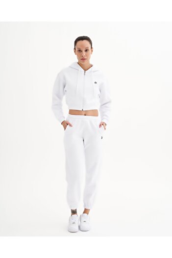 qlu Infinity Women's White Sweatpants