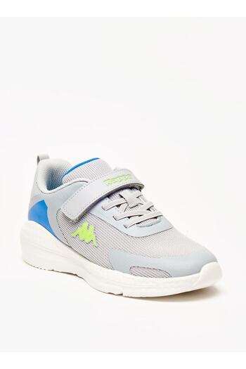 Kappa Boys' Logo Detail Sports Shoes with Hook and Loop Closure