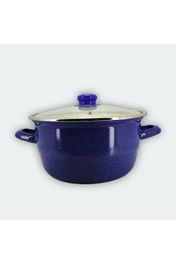 qussine Enamel 22 Cm Frying Pan Potato Frying Pot Colorful Series