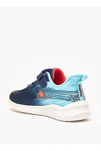 Kappa Boys' Logo Detail Sports Shoes with Hook and Loop Closure