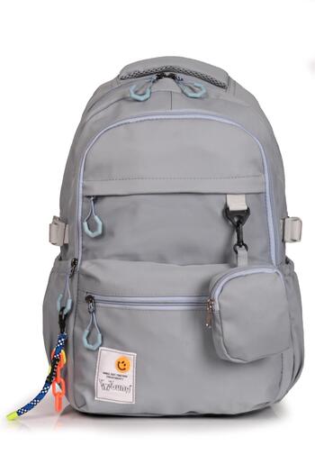 ÇÇS 51586 Model Unisex Gray School Backpack - Large Volume