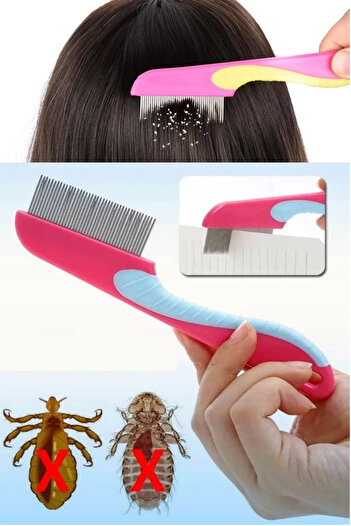 hipiylow Saplı Bit Tarağı Uzun Saplı