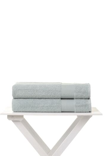 AİRYCOT Green 90x165 Set of 2 Bath Towels