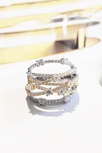 MorMajor Silver İTHAL ÇAPRAX YILDIZLI TASARIM GÜMÜŞ YÜZÜK