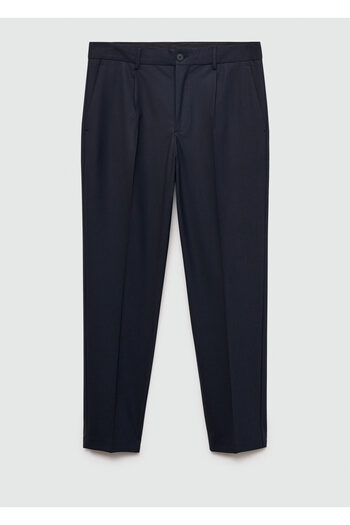 MANGO Man Navy Blue Men's Trousers57046008