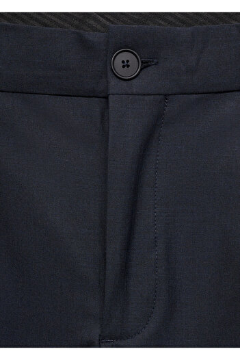 MANGO Man Navy Blue Men's Trousers57046008