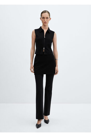 MANGO Women's Black Blouse -67097131