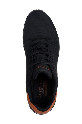 SKECHERS Pánské černé běžecké a tréninkové boty