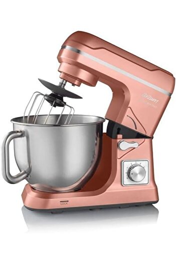 Arzum CRUST MIX DUO STAND MIXER 1000W 6-stage speed 5 lt capacity stainless steel bowl with handle…