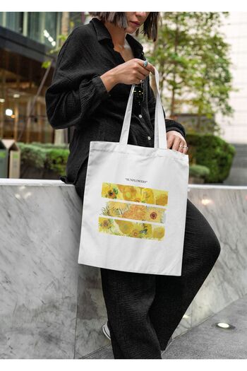 daystore Van Gogh |   Sunflower, Collage - Cloth Bag