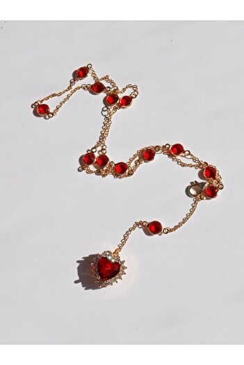 Reorah Collection Kanlı Kalp Kolye