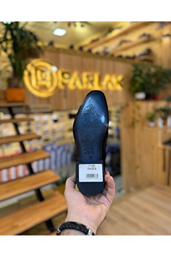 Parlak Deri Süet Klasik Ayakkabı