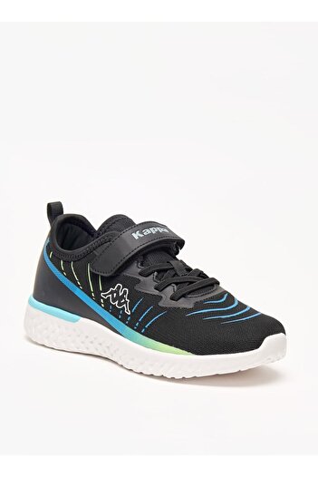Kappa Boys' Logo Detail Sports Shoes with Hook and Loop Closure