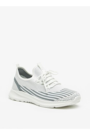 Oaklan by Shoexpress Oakland By Shoexpress Striped Sports Shoes with Lace-Up Closure